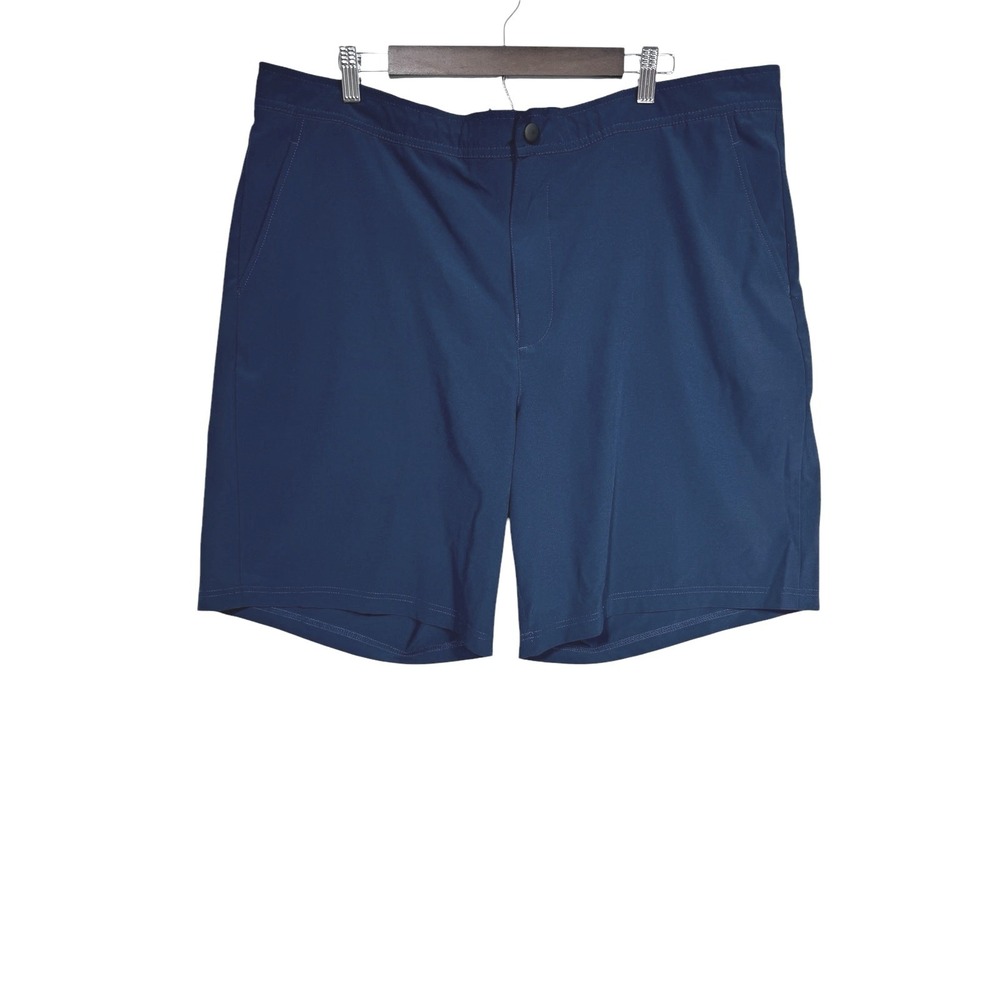 Tek Gear DryTek Blue Performance Wear Golf Athletic Chino Shorts Men's Size XXL